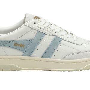 Gola White and Light Blue Low Top Sneakers